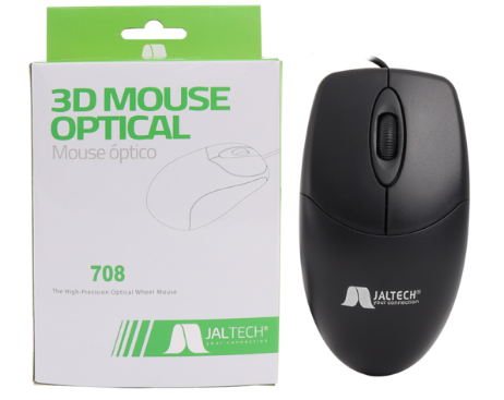 Mouse Jaltech Cableado USB