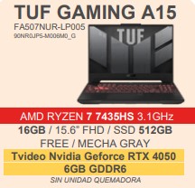 Portatil Asus Gaming