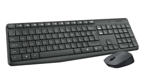 Combo teclado+mouse Logitech Mk235