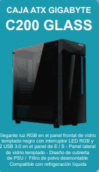 Chasis Gamer C200 GLASS
