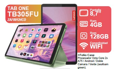 Tablet lenovo One TB305FU