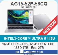 Acer AG15-52P-56CQ